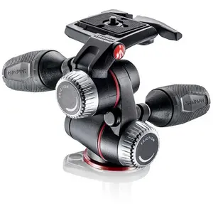 Comparateur de prix : Manfrotto X-PRO, rotule trépied 3D avec leviers rétractables