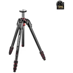 Comparateur de prix : Manfrotto MT190GOC4 trépied Caméras numériques 3 pieds Noir, Rouge