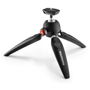 Comparateur de prix : Manfrotto PIXI EVO trépied Caméras numériques 3 pieds Noir