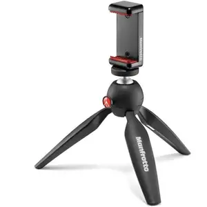 Manfrotto MKPIXICLAMP-BK trépied Téléphone portable 3 pieds NoirVendu parpccomponentes