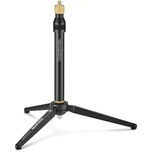 Comparateur de prix : Manfrotto MKPROVR trépied Caméras numériques 3 pieds Noir, Or
