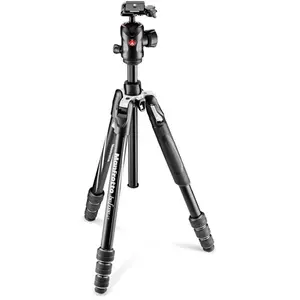 Comparateur de prix : MANFROTTO Befree GT aluminium noir trépied 4 sections avec rotule ball