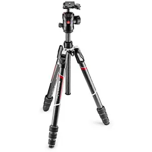Comparateur de prix : MANFROTTO Befree GT carbone noir trépied 4 sections avec rotule ball