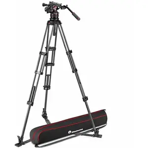 Manfrotto kit trépied vidéo carbone MVK612TWINGC avec tête fluide 612Vendu parcarrefour