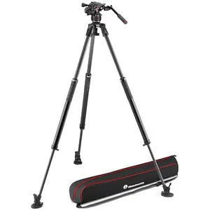 Manfrotto Nitrotech Série 608 avec trépied rapide monotube carbone 635Vendu paramazon