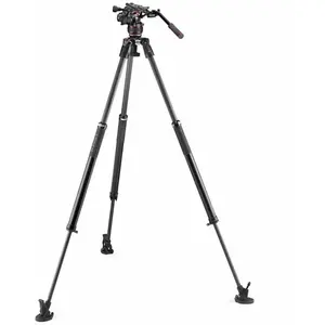 Comparateur de prix : Manfrotto Nitrotech Série 612 avec trépied rapide monotube carbone 635