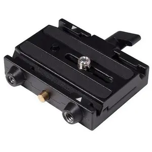 Comparateur de prix : Manfrotto 577 Adapter W/Sliding Plate trépied Noir