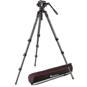 Comparateur de prix : Manfrotto MVK504XCTALL kit trépied carbone avec tête fluide 504X