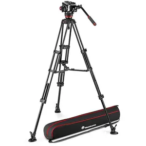 Comparateur de prix : Manfrotto MVK504XTWINMA kit trépied vidéo avec tête fluide 504X