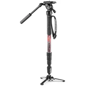Comparateur de prix : Kit Monopod Vidéo Manfrotto Element MII en Aluminium avec Tête Liquide