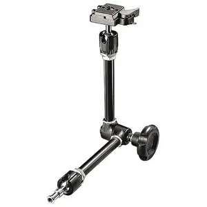 Manfrotto 244RC Variable Friction ARM W/Plate trépied Noir pas cher