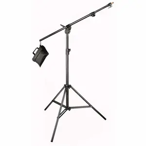 Manfrotto 420B trépied Microphone 3 pieds Noir pas cher