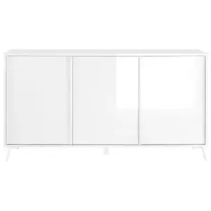 Calicosy - Buffet 3 Portes L156 cm - City - Blanc TU pas cher