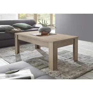 3S. x Home Table basse FIRENZE décor chene noyer pas cher