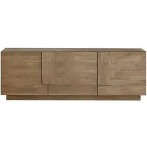 CALICOSY Buffet 3 portes - L182 cm - 182 cm X 44 cm X 90 cm - JUPITER Chêne Artisan pas cher