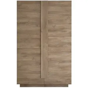 3S. x Home Meuble rangement 2 portes panneaux de particules pas cher
