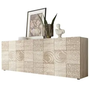 Comparateur de prix : 3S. x Home Buffet 4 portes MIRO décor chêne
