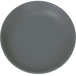 Assiette Plate Incassable Gris Anthracite ø 27,5cm