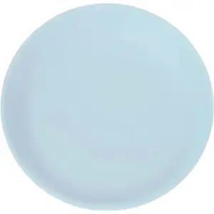 Assiette Plate Incassable Bleu Pastel ø 21cm pas cher
