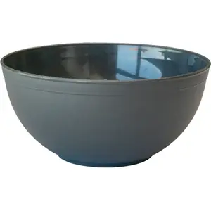 Grand Saladier / Bol incassable PP minéral Gris Anthracite ø 23,5cm pas cher