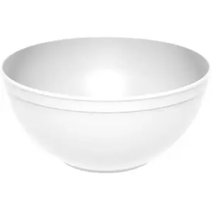 Grand Saladier / Bol incassable PP minéral Blanc ø 23,5cm pas cher