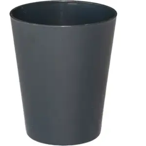 Verre Conique PP minéral Gris Anthracite 33cl pas cher