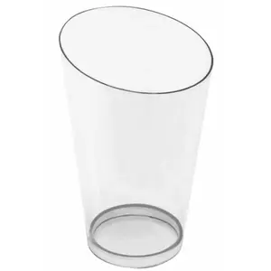Comparateur de prix : 25 Verrines Biseau Réutilisables 7.5cl Transparent