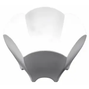 RueDeLaFete 25 Verrines Tulipe Réutilisable 7cl Blanc pas cher