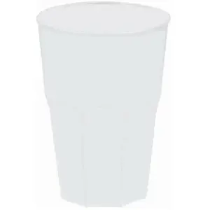 Comparateur de prix : Adiserve Verre à cocktail incassable transparent PP 350 cc par 20 - Transparent ou cristal