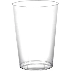 GOLD PLAST Vaisselle réutilisable avec Verre transparent 200ml (x10) REF/52770 pas cher
