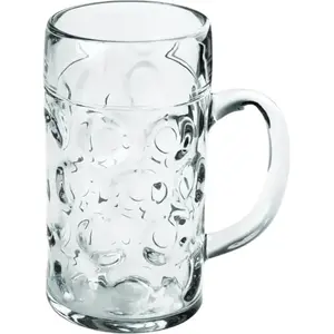 Drinksafe Chope à bière en plastique - 1000 ml pas cher