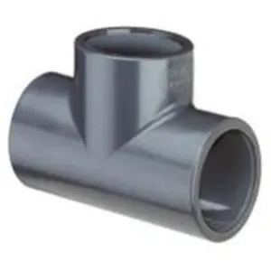 Plasson - Té à 90° à coller pvc pression ff - Diamètre 75 mm