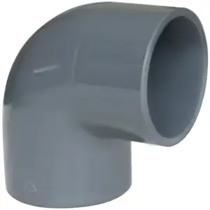 Coude pvc pression nf 90° ff à coller - Ø25 Plasson pas cher