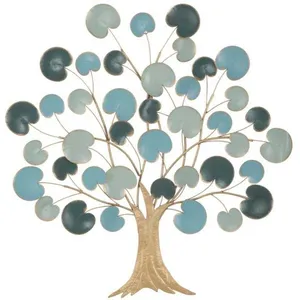 Comparateur de prix : Décoration murale Mauro Ferretti Apple Bleu 89x2,5x90 cm 0318860000