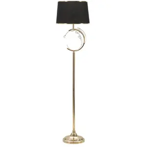 Comparateur de prix : Lampadaire en métal doré ø 38x160 cm