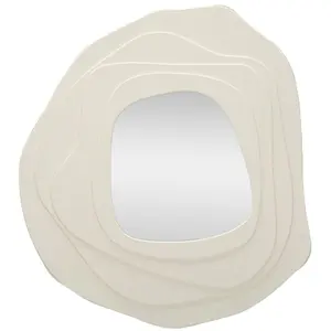 MAURO FERRETTI Miroir mural blanc 90x4x97 cm pas cher