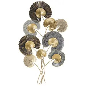 Mauro Ferretti - Décoration murale en métal Web C multicolore - 109.5x63.5 cm T.U pas cher