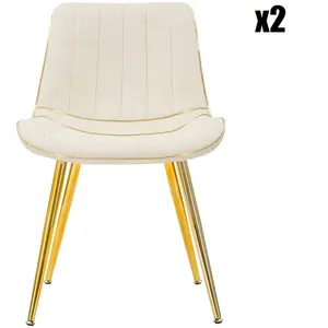 Comparateur de prix : MAURO FERRETTI CHAISE PARIS CRÈME/OR ENSEMBLE 2 PCS CM
