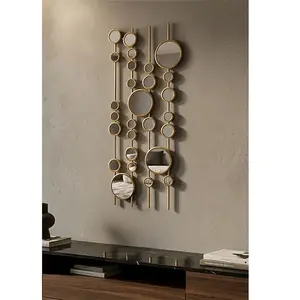 Décoration murale Mauro Ferretti Mirrors Small 35,5x1,5x90 cm pas cher