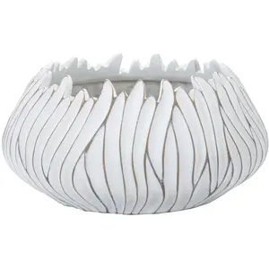 Mauro Ferretti - Cache-pot en polyrésine Honduras 40 x 20 cm