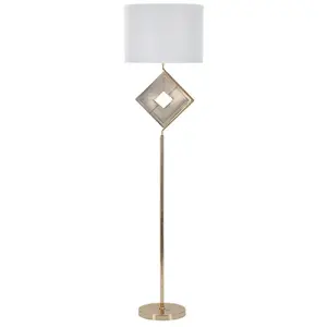 Comparateur de prix : Mauro Ferretti - Lampadaire Move doré/blanc - 100 35x32 35x11 35 cm OS