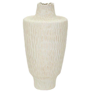 Comparateur de prix : Vase en magnésium couleur crème cm ø 29,5x57 0421570001