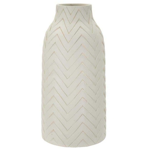 Comparateur de prix : Vase en magnésium couleur crème ø 29x60 cm 0421530000