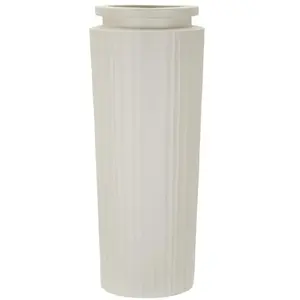 Comparateur de prix : Vase en magnésium couleur crème cm ø 32x80 0421510000
