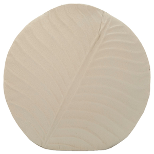 Comparateur de prix : Vase en métal couleur crème cm ø 32,5x13 0421470003