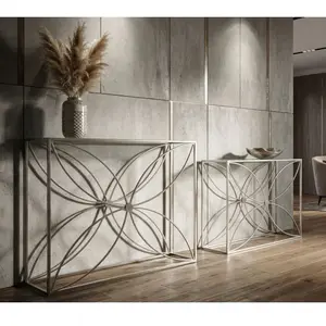 Console Mauro Ferretti Paradise (x2) 100x30x78 cm / 90x25x72 cm pas cher