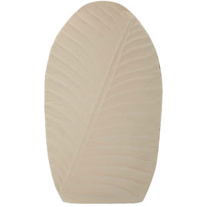 Comparateur de prix : Vase en métal couleur crème 26x11x41 cm 0421480002