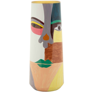 Vase en céramique multicolore cm ø 15x40 0421370000