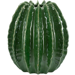 Comparateur de prix : Vase en céramique verte cm ø 28x31 0421390001