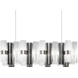 Comparateur de prix : Slamp La Lollo Suspension LED à 1 source lumineuse, LALSXXLPWT01T00NMTEU,